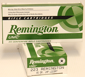 Remington 223 Rem Jacketed Hollow Point 20 rounds